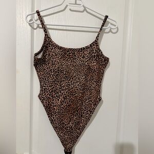 Leopard Print One-Piece